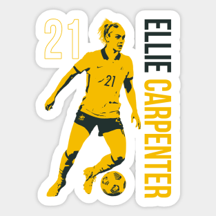 Ellie Carpenter- Matildas, 21 Ellie Carpenter, Ellie Carpenter Sticker